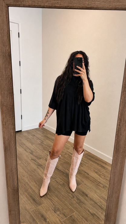 DAYDREAMER BIKER SHORT SET