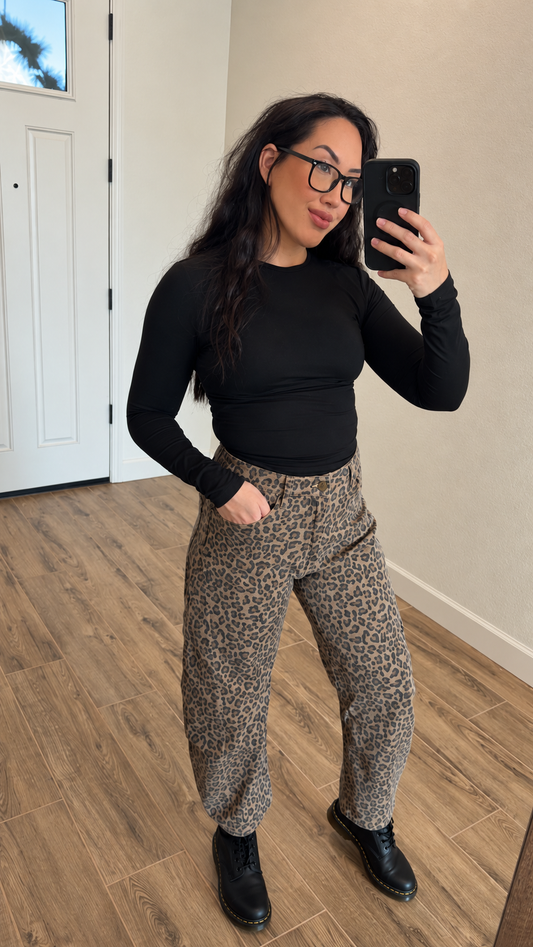 BAD HABIT BARREL JEANS