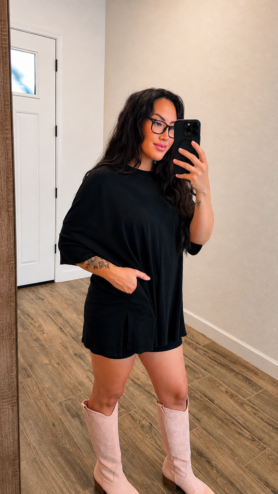 DAYDREAMER BIKER SHORT SET