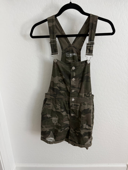 CAMO SHORTS OVERALLS