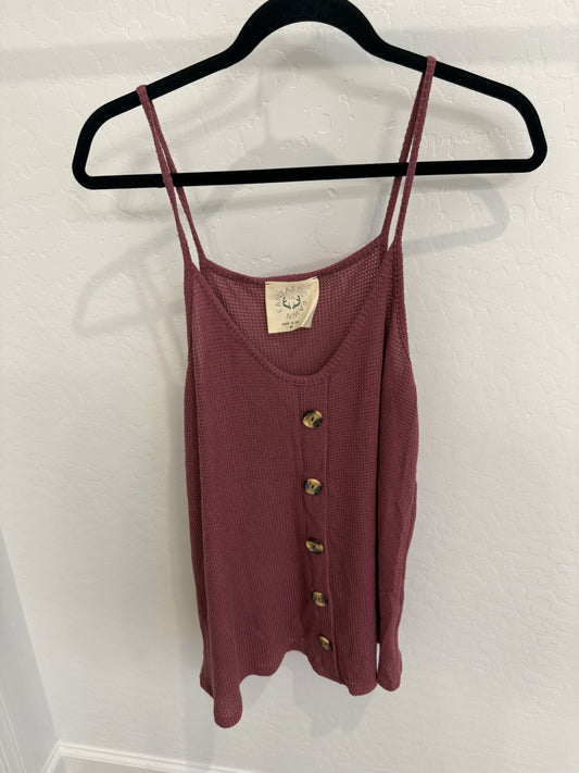BERRY COLORED LOOSE CAMI
