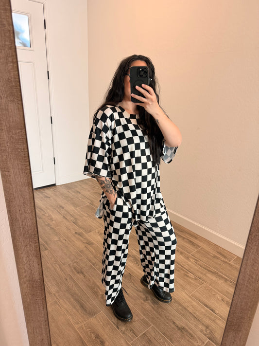 CHECKMATE RIBBED SET