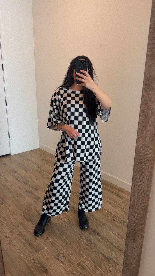 CHECKMATE RIBBED SET